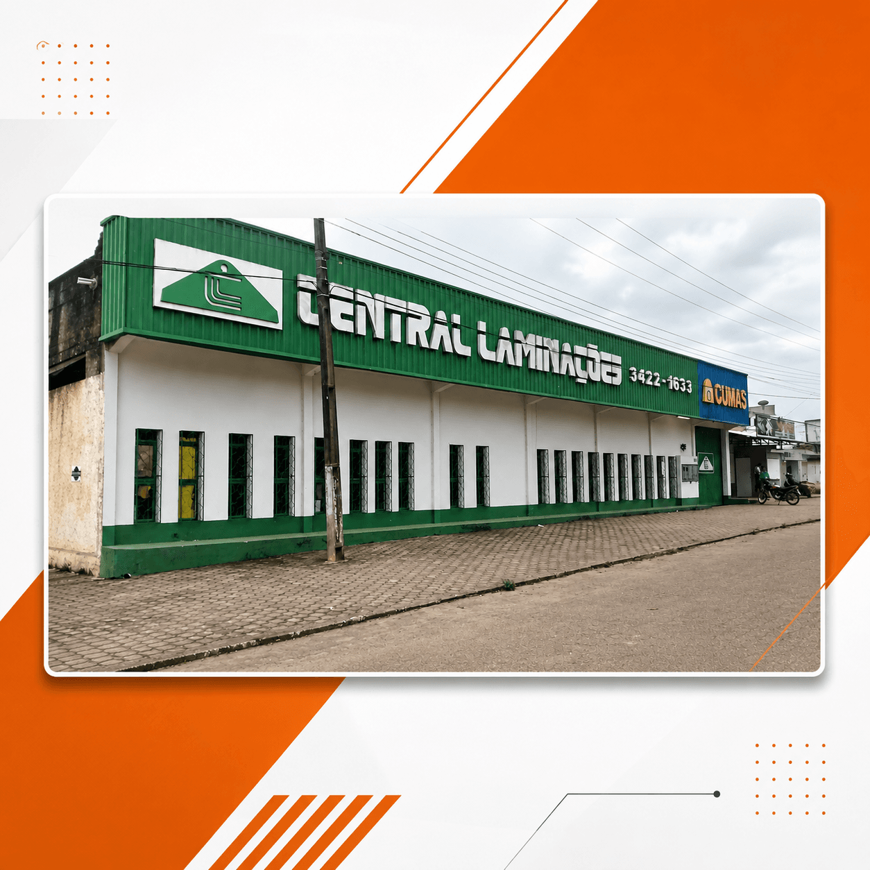 Fachada da sede da CUMAS em Ji-Paraná/RO